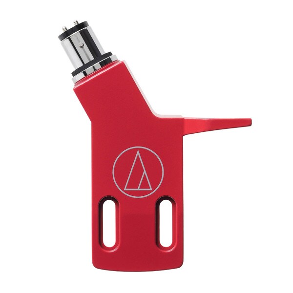 Main product image for Audio-Technica AT-HS3 Universal 1/2" Mount Headshell for 4-Pin Turntable Catridge Red240-5728